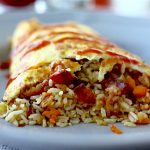 Bacon Omurice (Japanese Omelette Rice) | SpoonfulOfButter.com