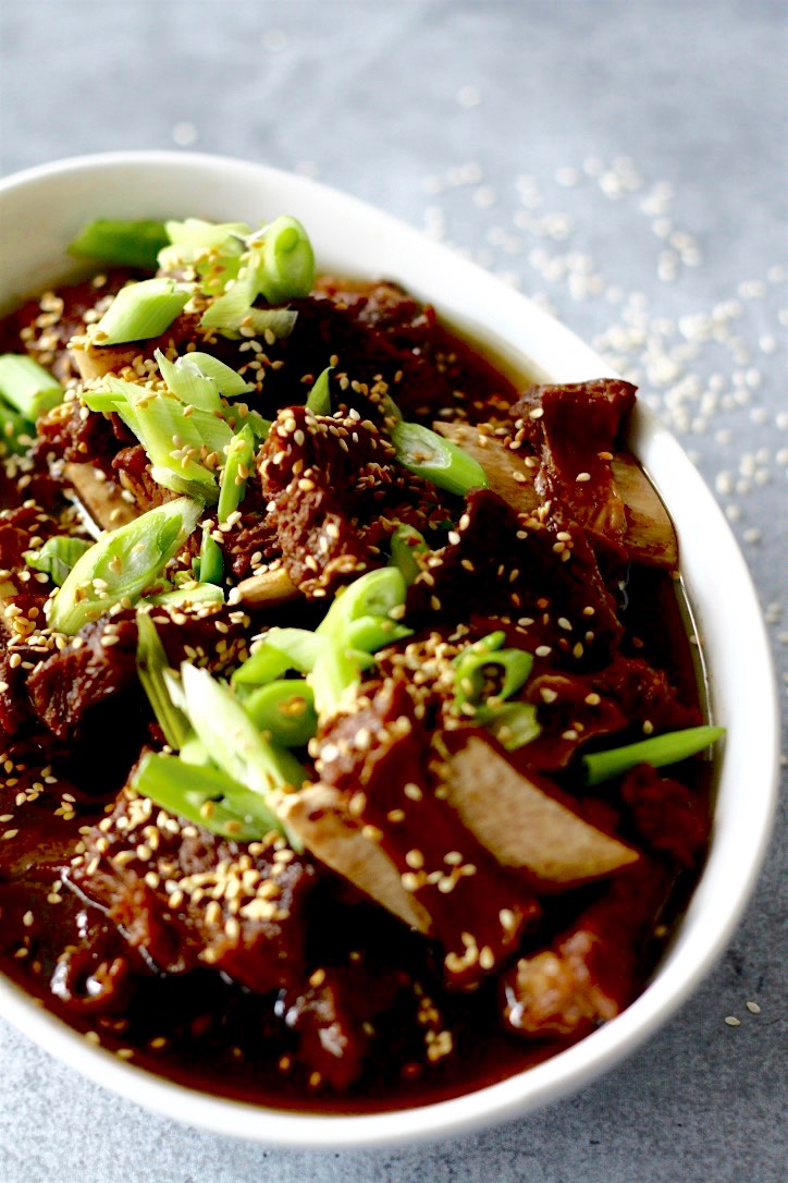 Korean Beef Stew | www.SpoonfulOfButter.com