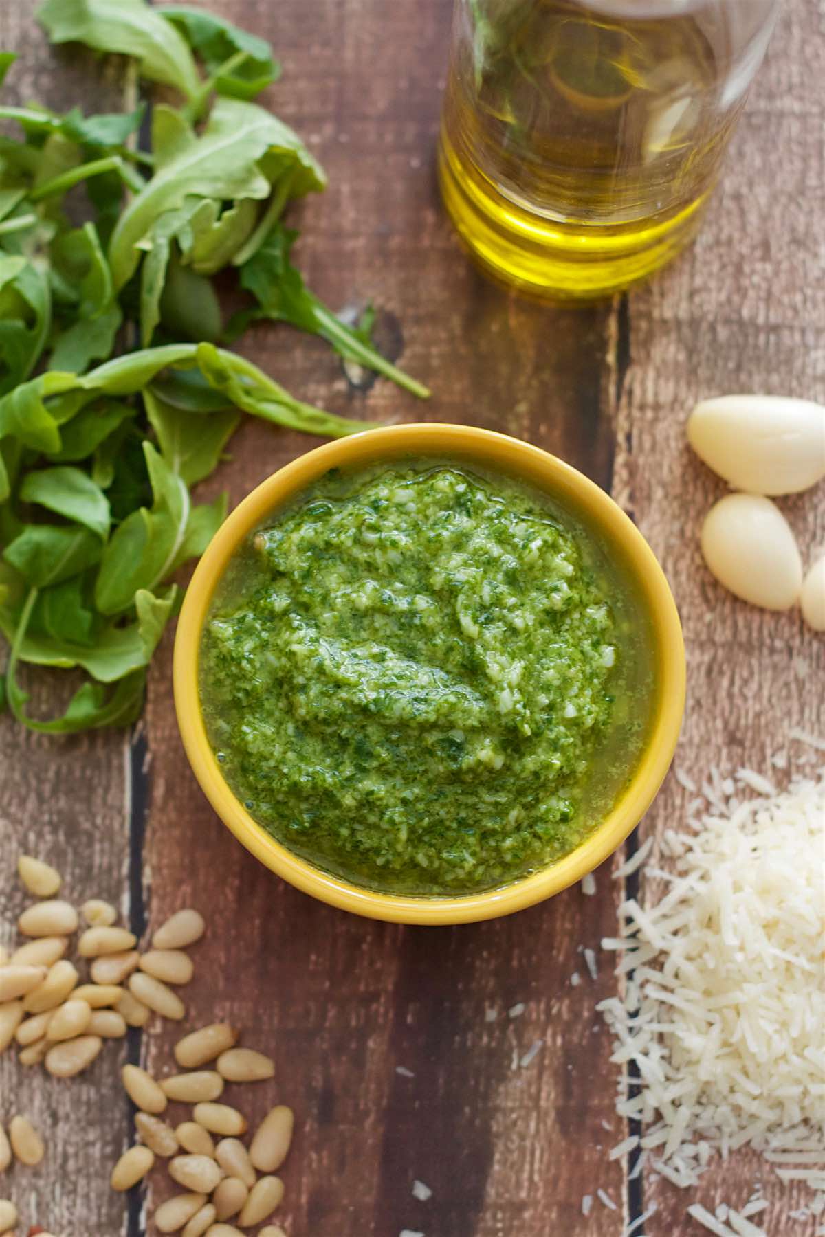 Arugula Pesto bakeologie