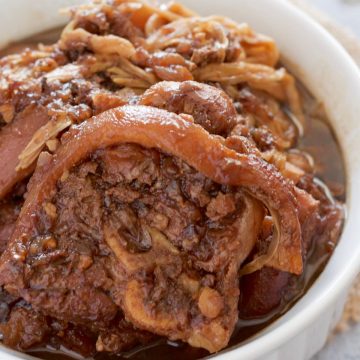 Paksiw na Pata | SpoonfulOfButter.com