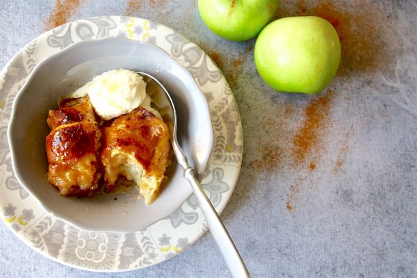 Easy Apple Dumplings | SpoonfulOfButter.com