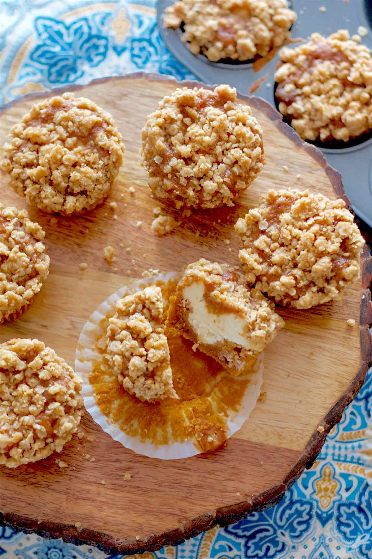 Inside Out Pumpkin Muffins | SpoonfulOfButter.com