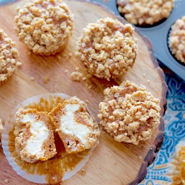 Inside Out Pumpkin Muffins | SpoonfulOfButter.com
