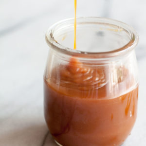 Salted Caramel Sauce Recipe | www.SpoonfulOfButter.com