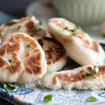 Make your own Naan Dippers at home. | www.SpoonfulOfButter.com