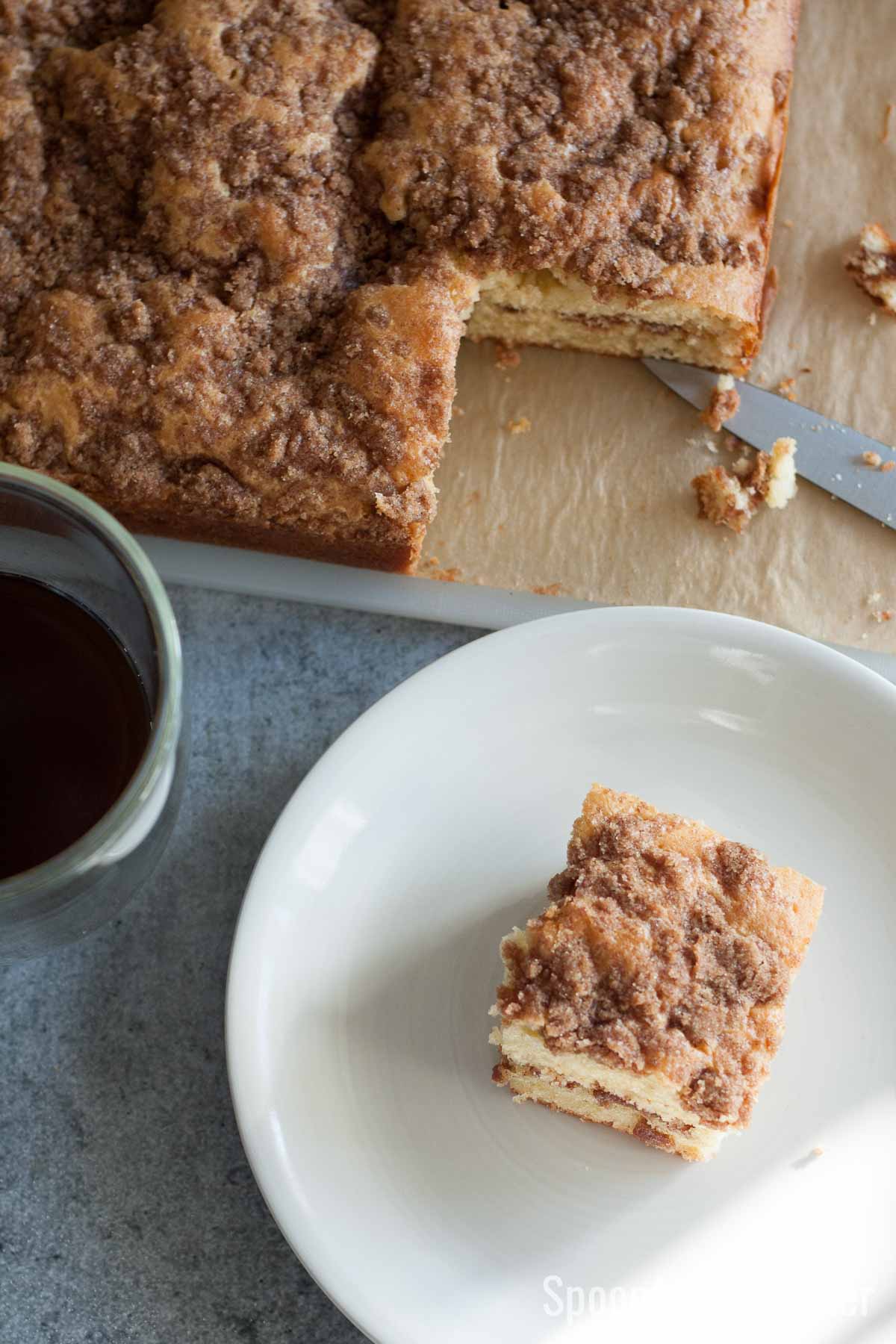 Cinnamon Crumb Coffee Cake | www.SpoonfulOfButter.com