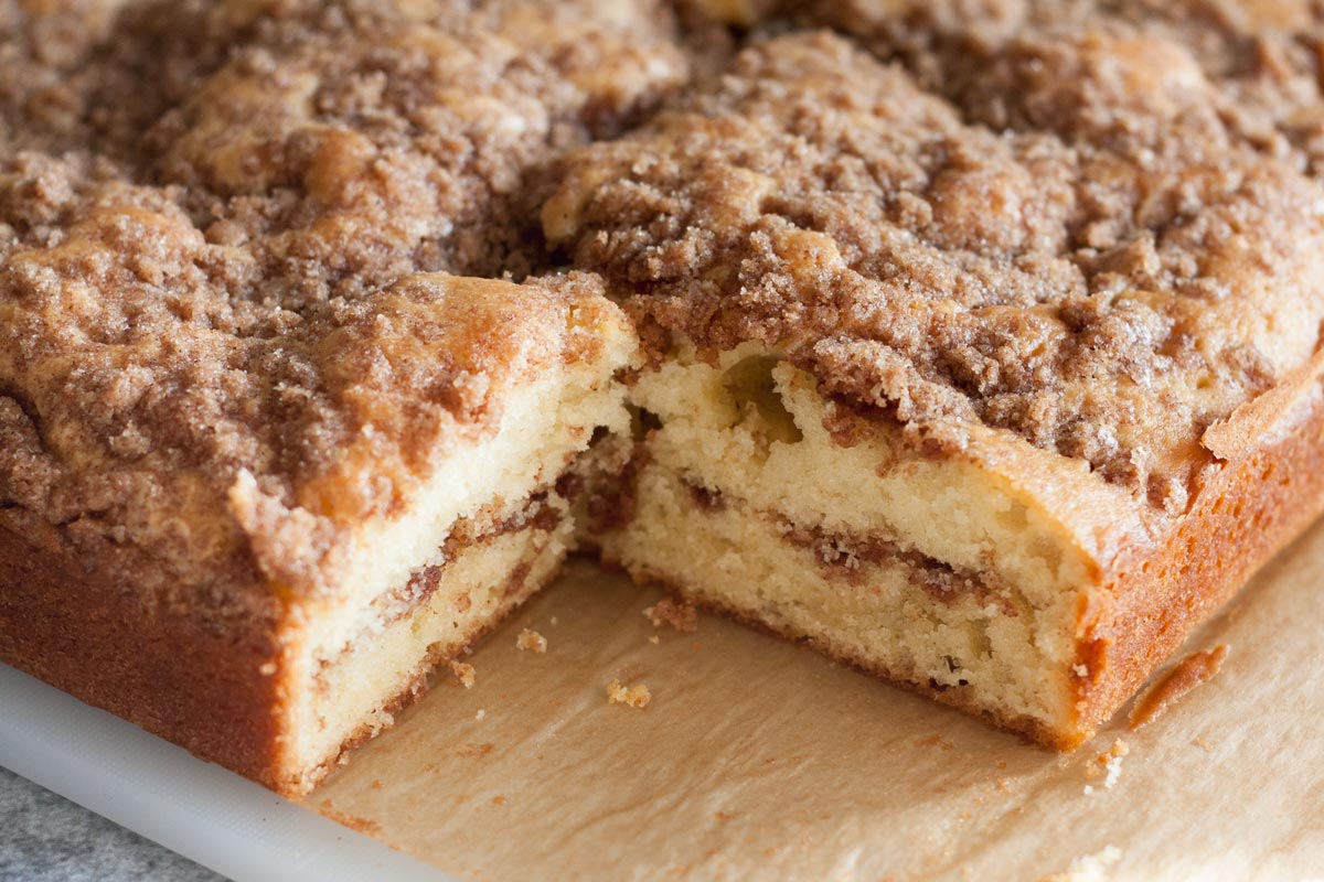 Cinnamon Crumb Coffee Cake bakeologie