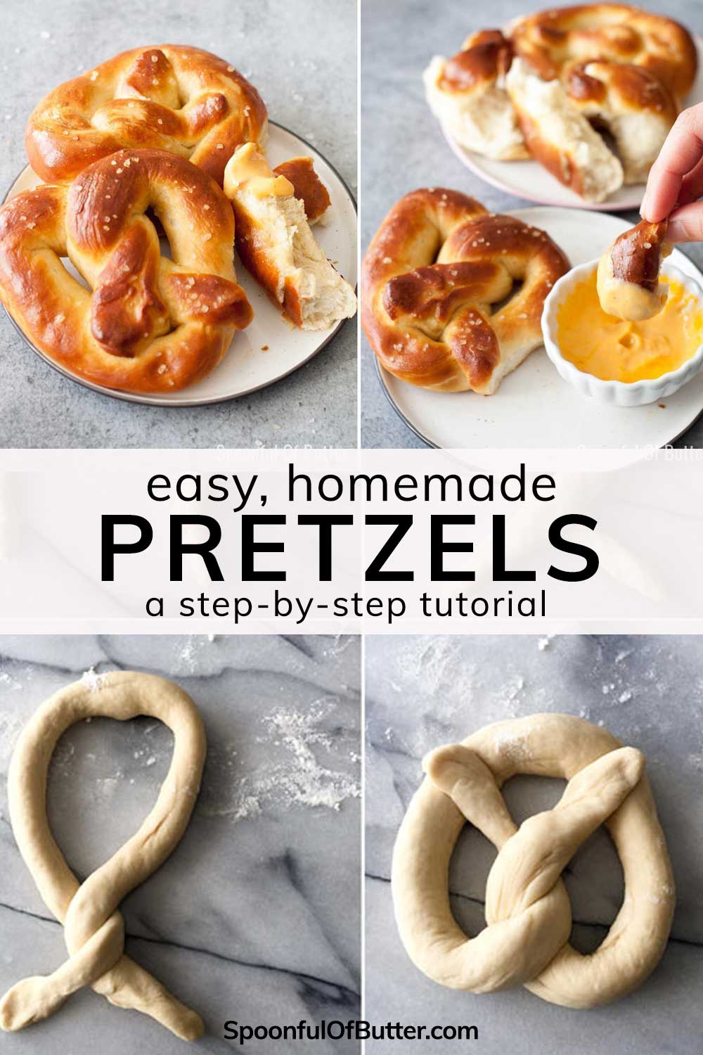 Easy Homemade Pretzels bakeologie