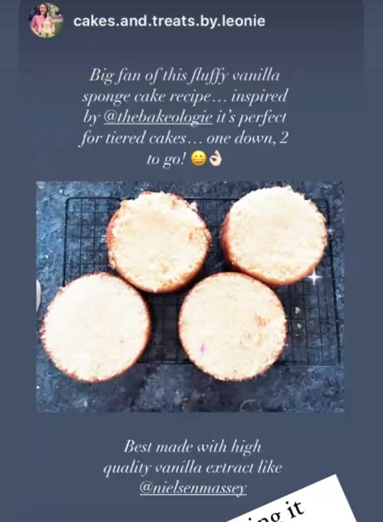 vanilla cake photo submission