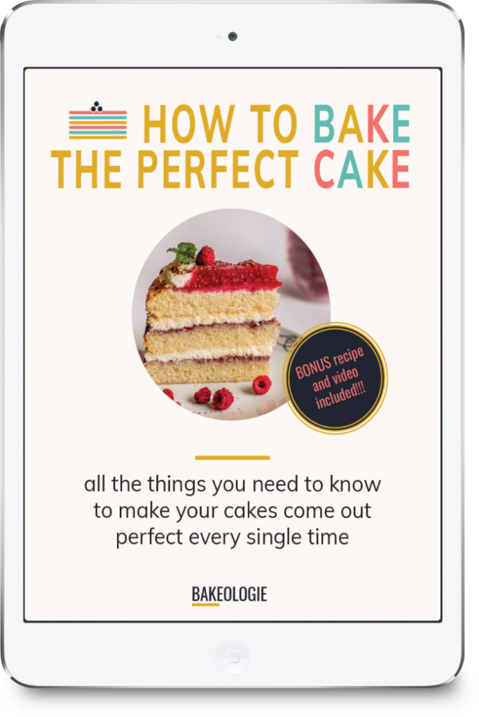 HOW TO BAKE THE PERFECT CAKE EBOOK COVER