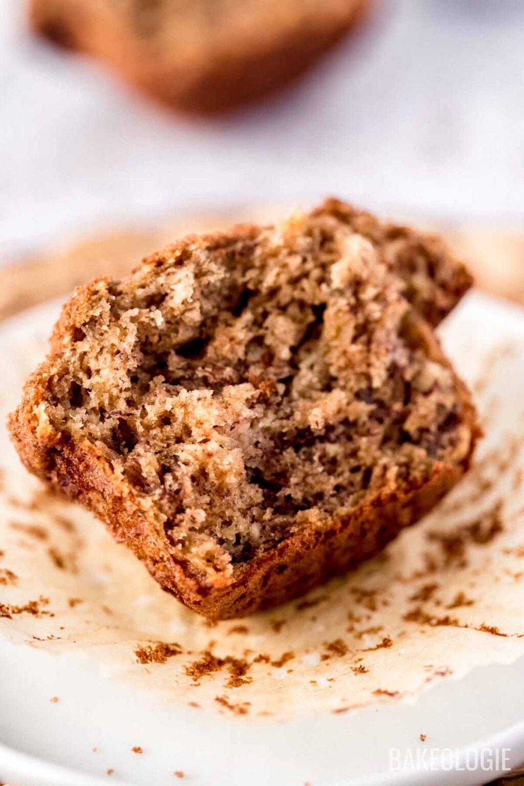 Small Batch Banana Muffins bakeologie