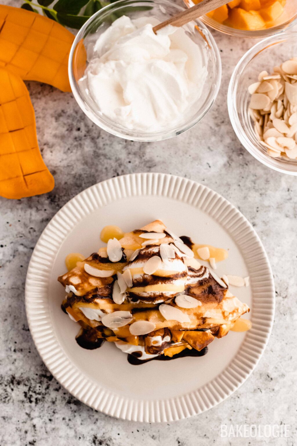 Mango Crepes bakeologie