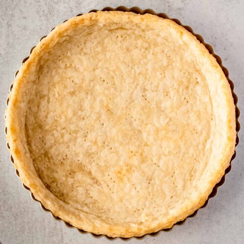 blind-baked shortcrust pastry