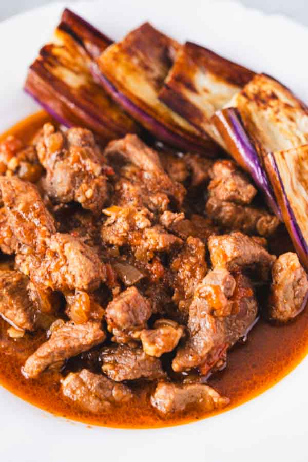 Pork Binagoongan (Pork in Shrimp Paste)