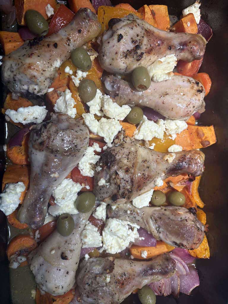 sheet pan greek chicken reader submission